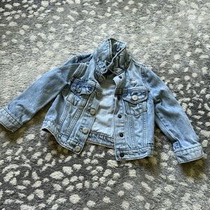 Baby Gap distressed denim jacket